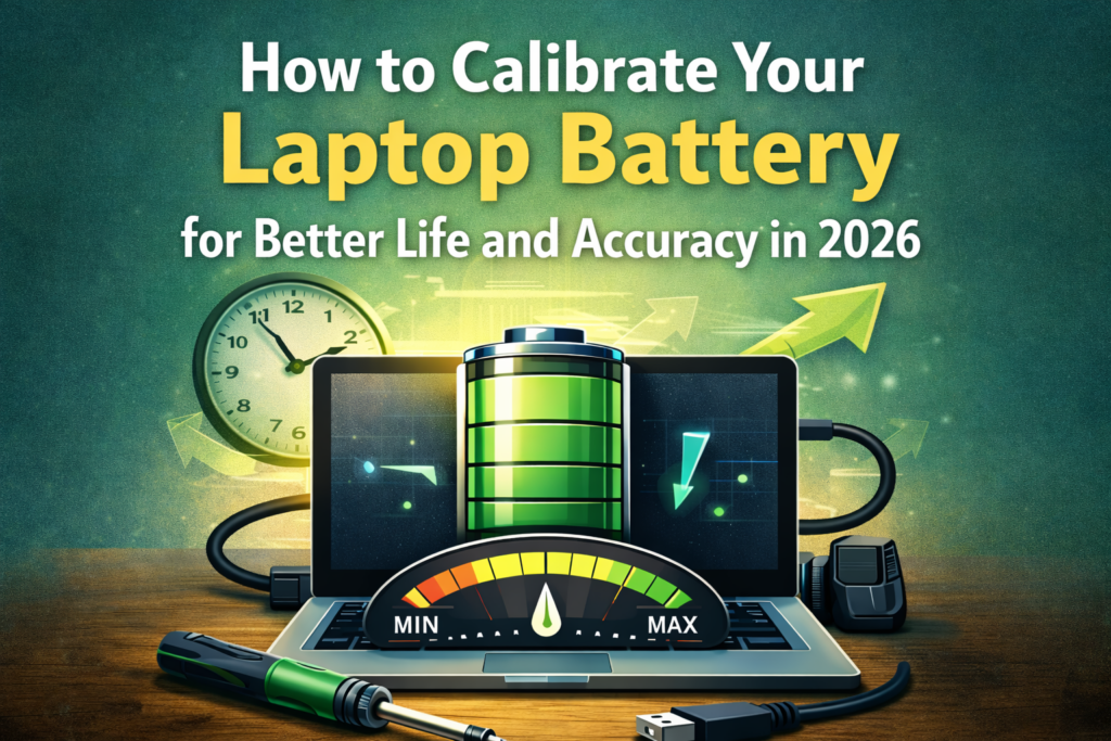 Is Computer Need Callibration How to Calibrate Your Laptop Battery for Better Life and Accuracy in ...